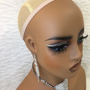Stunning custom made mannequin bust wig, jewelry or hat display model